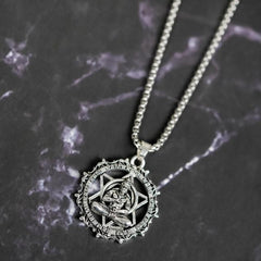 Shree Yantra with Hanuman Raksha Pendant with Chain