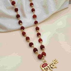 Rudraksha Mala with shiv pendant