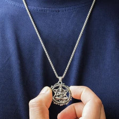 Shree Yantra with Hanuman Raksha Pendant with Chain