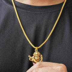 Khatu Shyamji Pendant with Chain