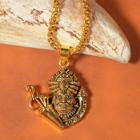 Khatu Shyamji Pendant with Chain